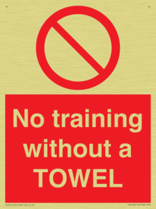 No training without a TOWEL